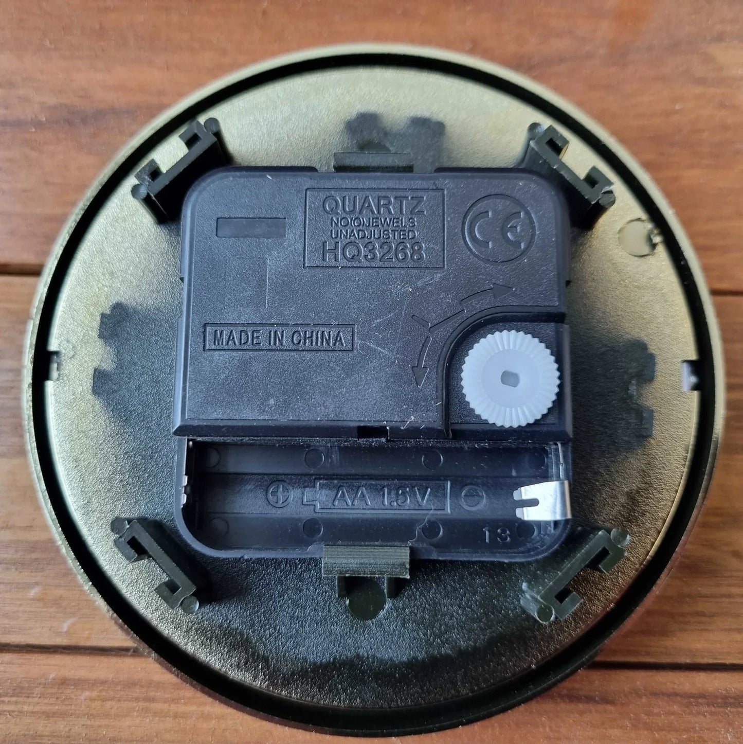 110mm Insert Quartz battery Clock for wooodworking - Vintique Concepts