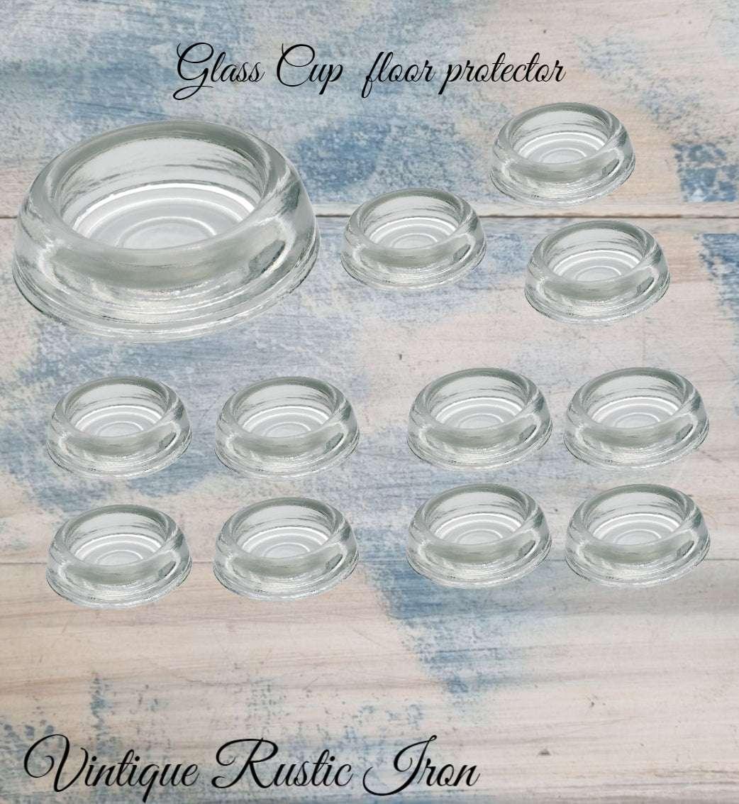 Floor Glass Cup Protector 78mm Diameter - Furniture Protector - Vintique Concepts
