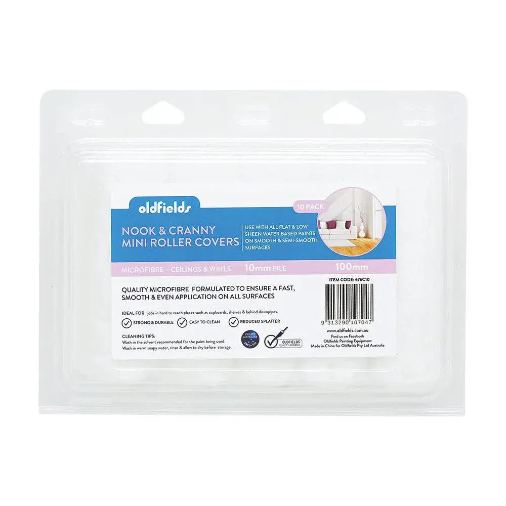160mm Nook & Cranny microfibre Sleeves 10mm Nap from Oldfields - Vintique Concepts