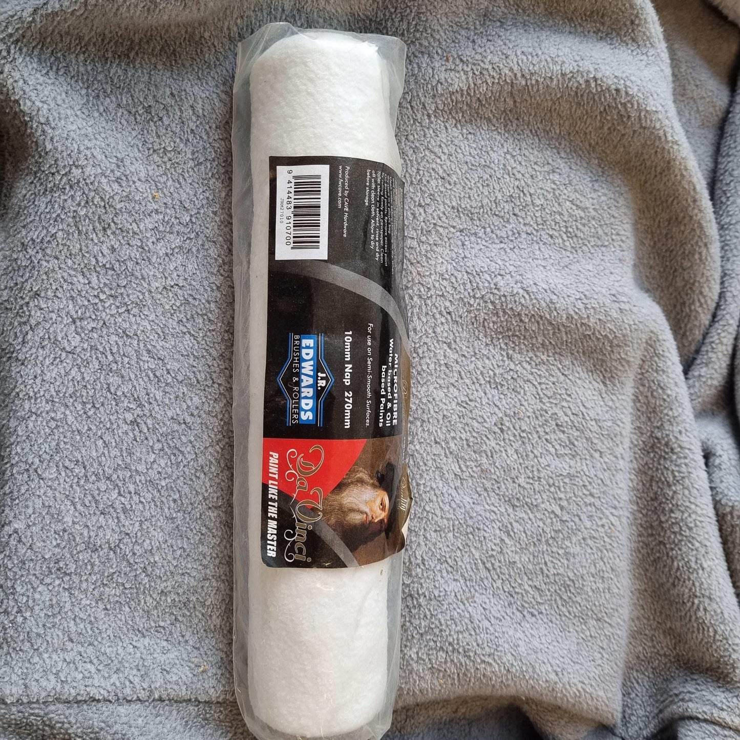 270mm microfibre paint roller sleeve 10mm pile - Vintique Concepts