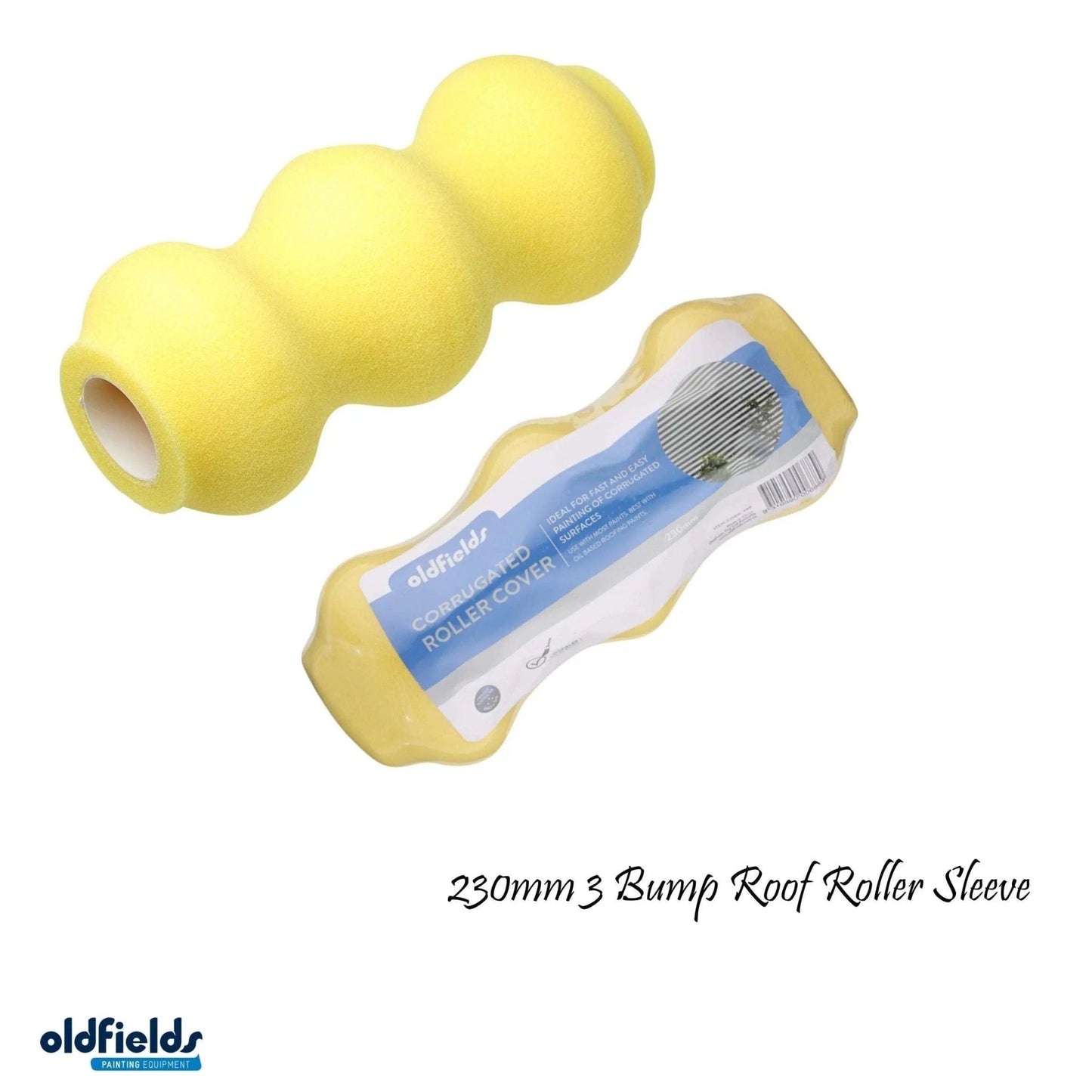 3 Bump Roof paint corrogated roof roller sleeve From Oldfields-Vintique Concepts