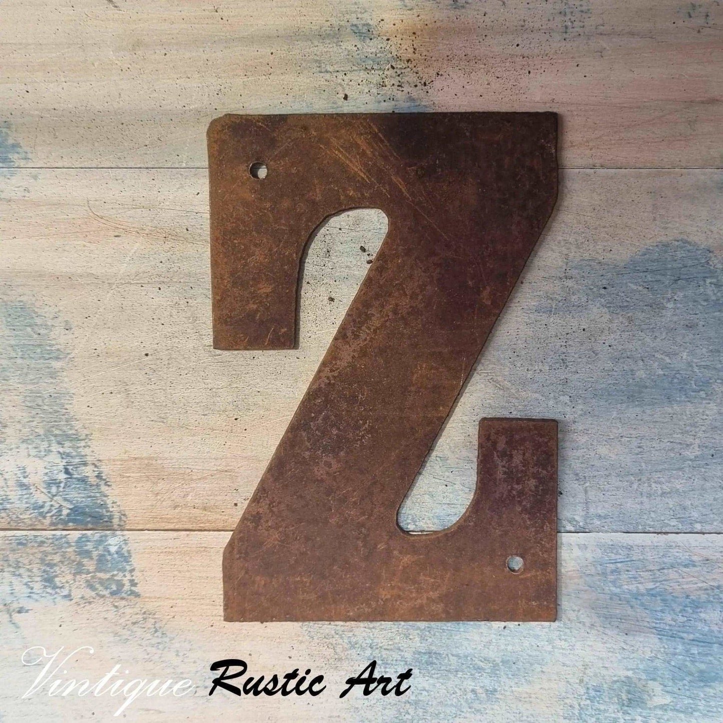 75mm Rusty Letters (alphabet  & symbols)-Vintique Concepts
