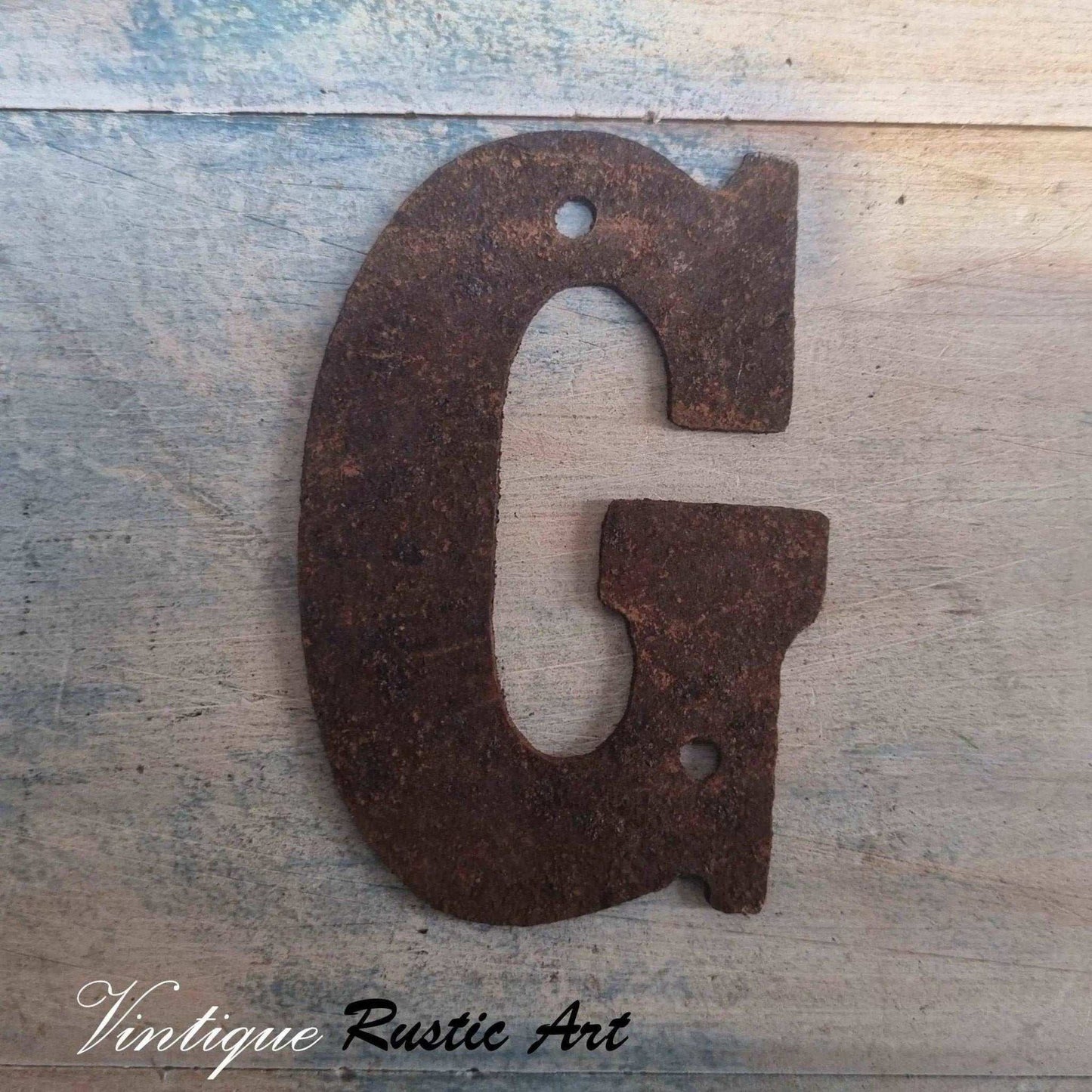 75mm Rusty Letters (alphabet & symbols)-Vintique Concepts
