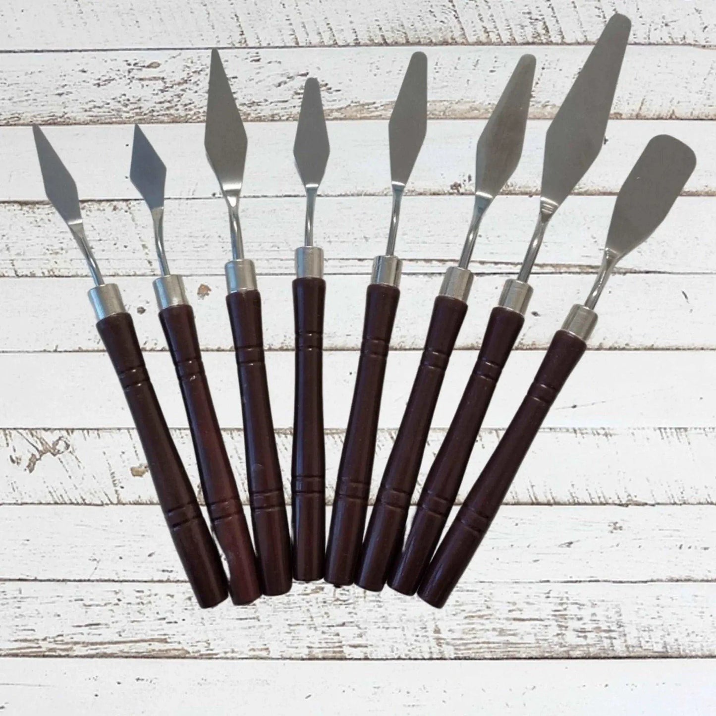 8 Piece Metal Professional Paint Spaula set - Vintique Concepts