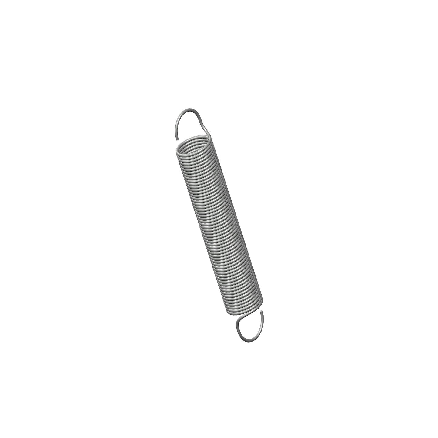 Zinc Extension Spring 9.85mm Long (11.13 OD x 0.86 WD) C161