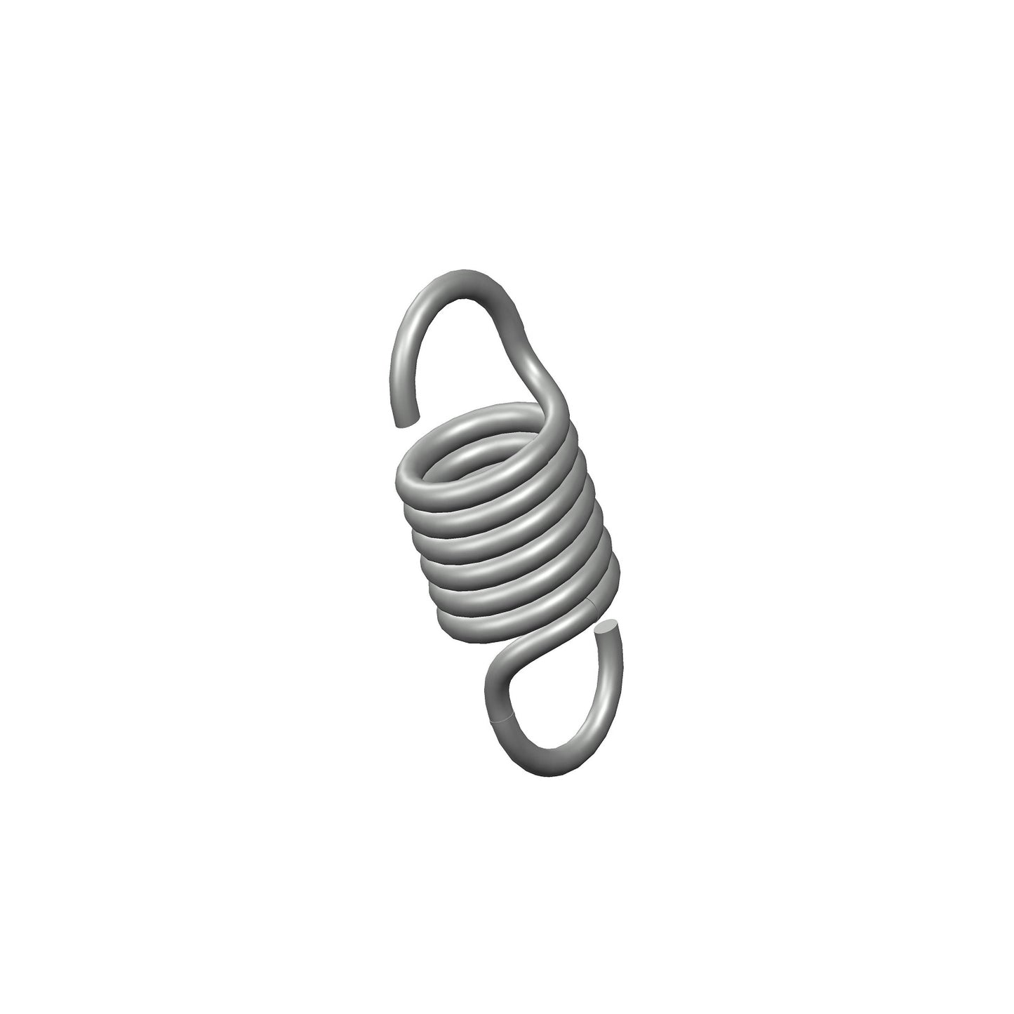 Zinc Extension Spring 50.8mm Long (19.05 OD x 2.67 WD) C171 from Century
