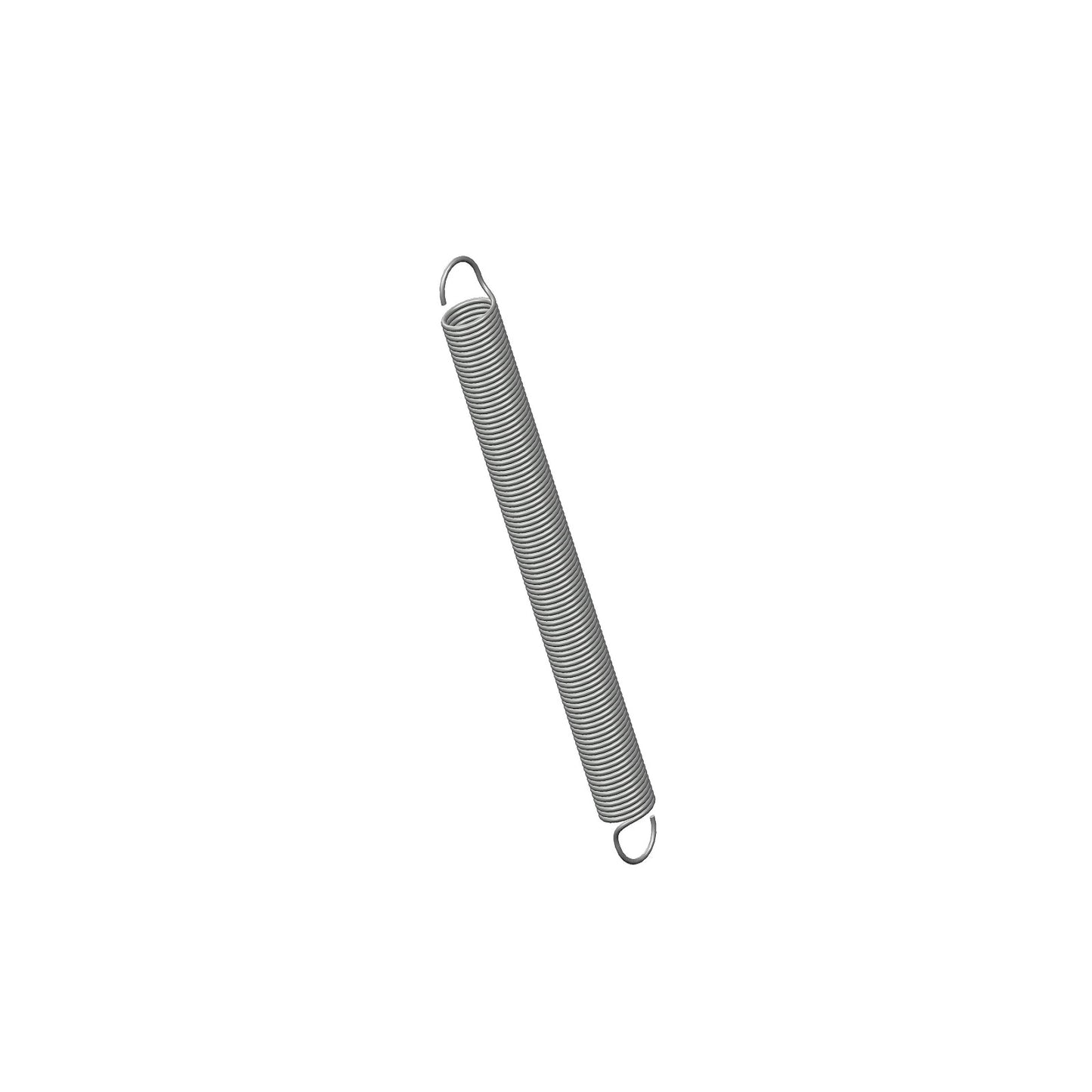Zinc Extension Spring 101.6mm Long (9.53 OD x 0.86 WD) C193 from Century