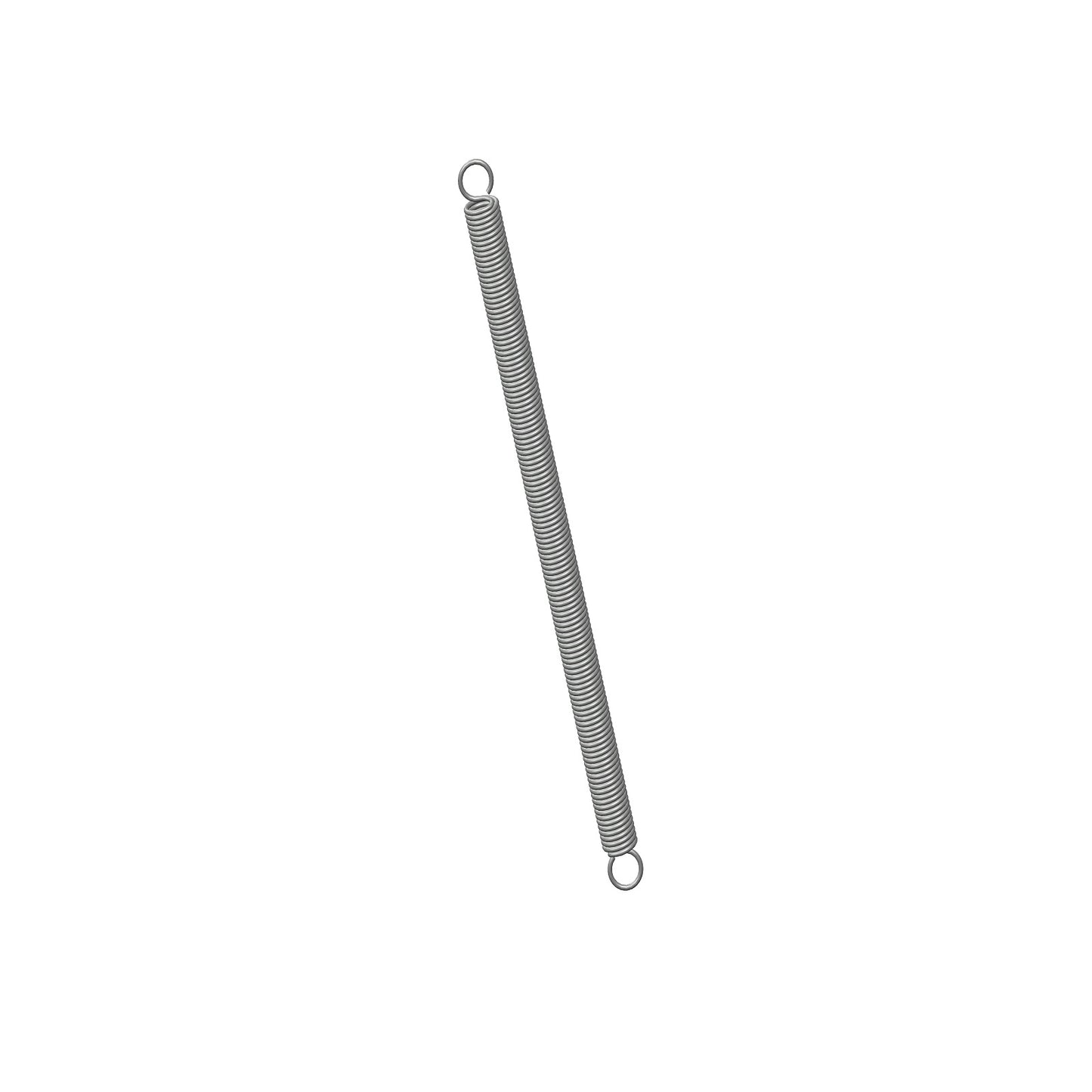 Zinc Extension Spring 165.1 mm long (9.53 OD x 1.19 WD) C239 from Century