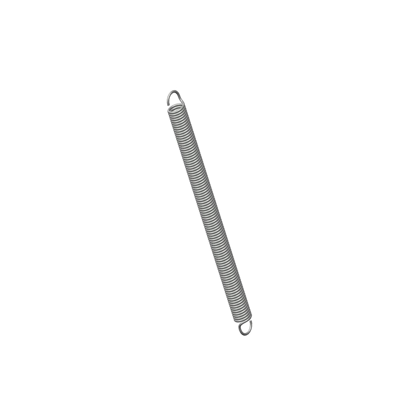 Zinc Extension Spring 215.9mm Long (15.88 OD x 2.03 WD) C323 from Century
