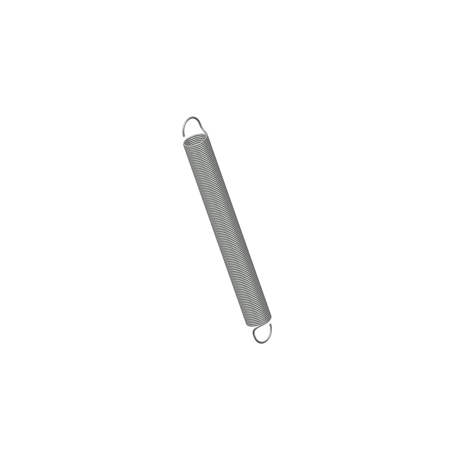 Zinc Extension Spring 215.9mm Long (22.23 OD x 1.57 WD) C325 from Century