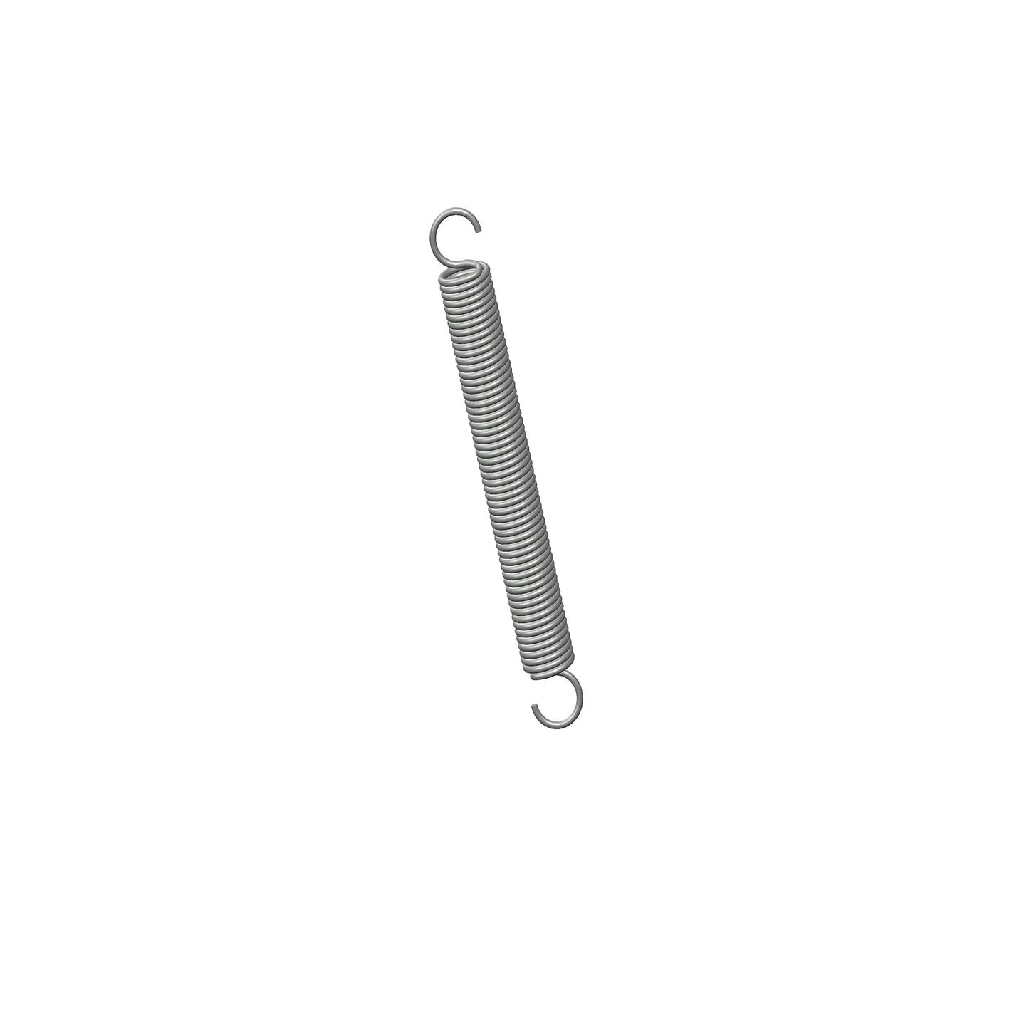 Zinc Extension Spring 215.9mm Long ( 25.4 OD x 3.05 WD) C337 from Century