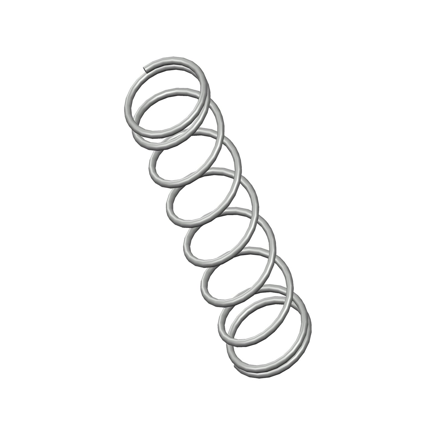 Zinc Compression Spring 25.4mm Long (6.35 OD x 0.51 WD) C554 (2 pack) from Century