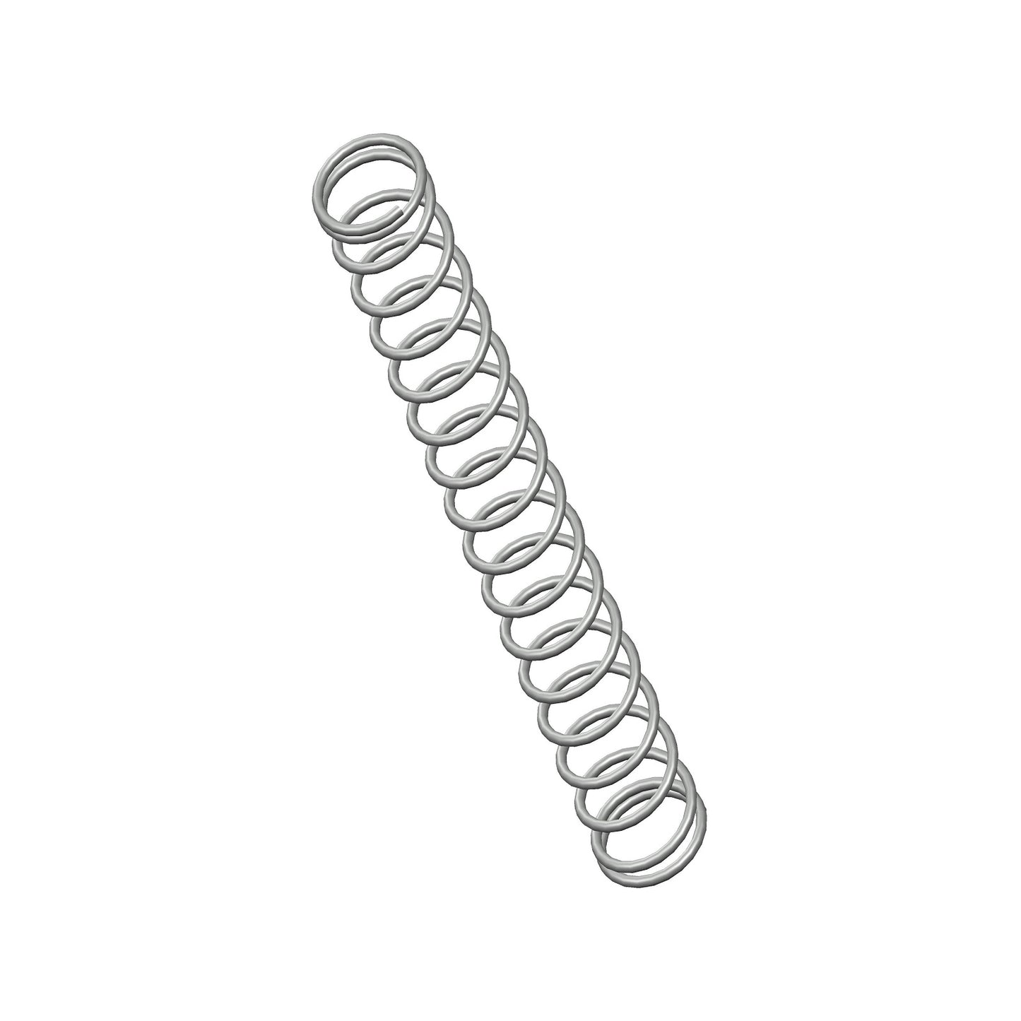 Zinc Compression Spring 44.45mm long (5.56 OD x 0.33 WD) C650 (2 pack) from Century