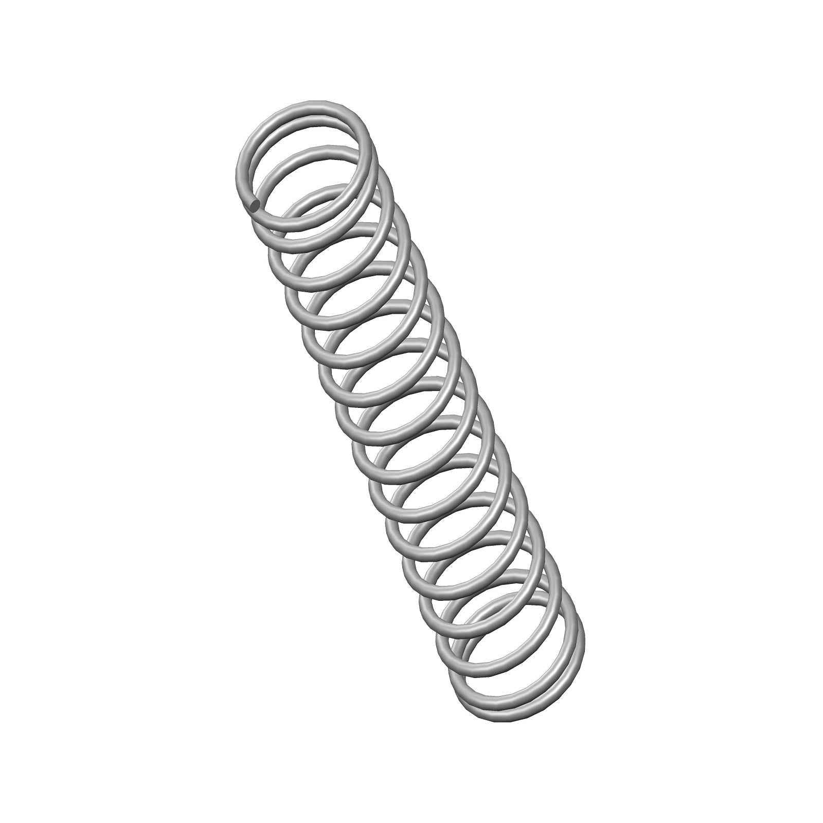 Zinc Compression Spring  38.1mm Long (15.88 OD x 1.04 WD) 692 (2 pack) from Century