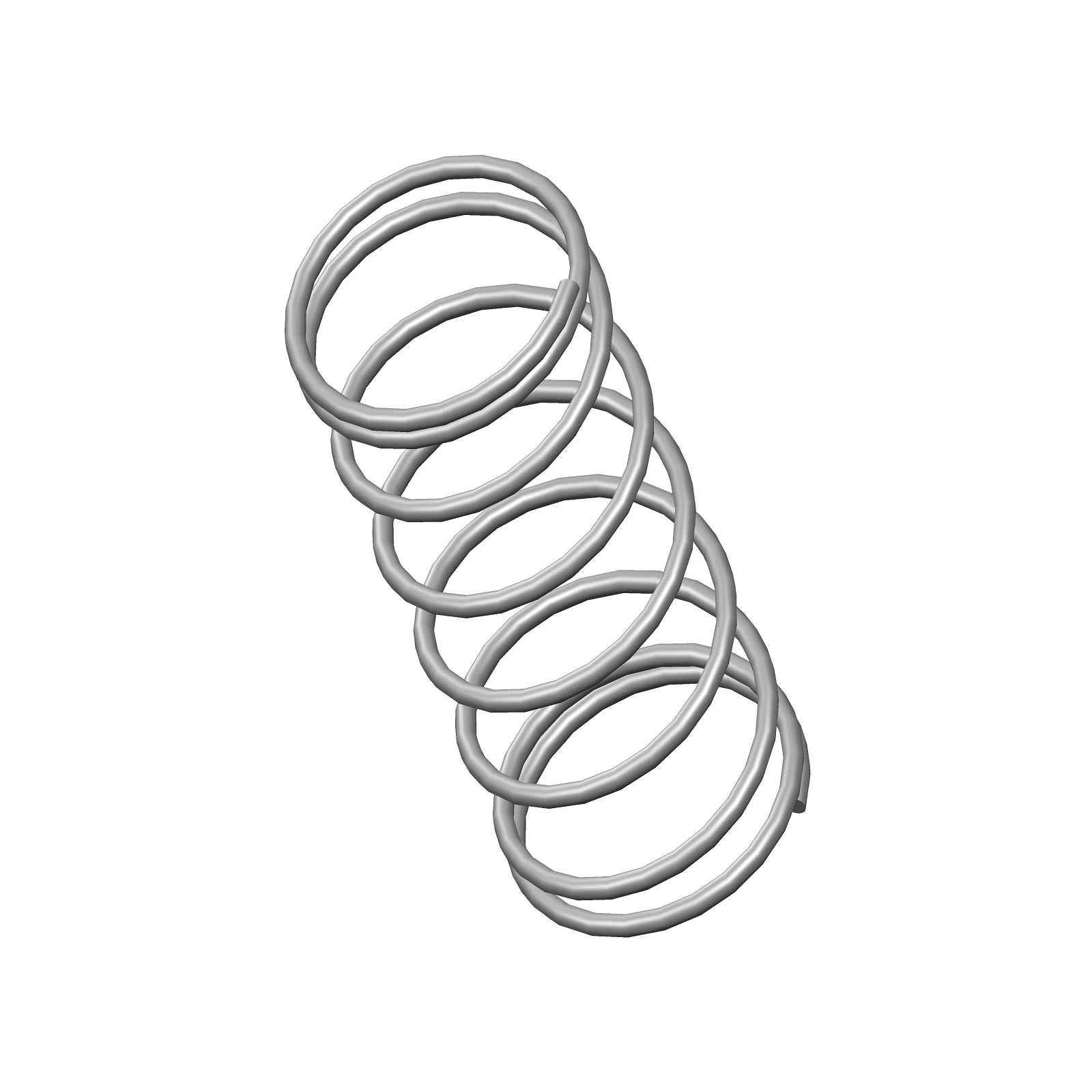 Zinc Compression Spring  25.4mm Long (12.7 OD x 1.57 WD) C700 (each) from Century