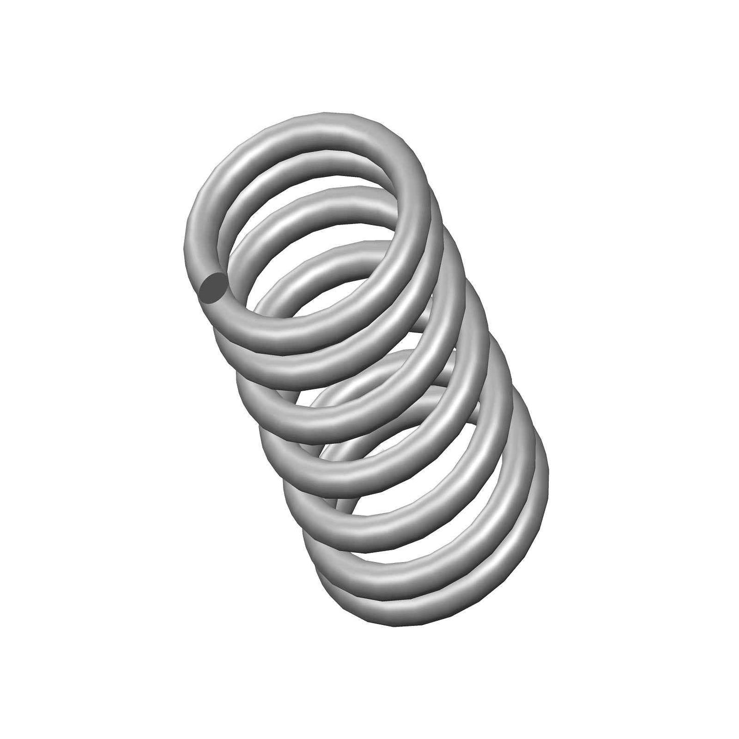 Zinc Compression Spring 57.15mm Long (9.53 OD x 1.57 WD) C714 (each) from Century