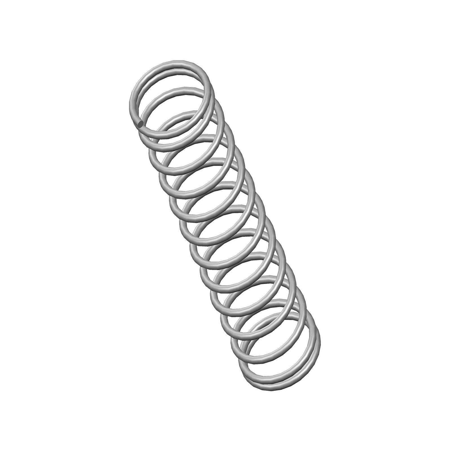 Zinc Compression Spring 50.8mm Long (19.05 OD x 2.03 WD) C750 (each) from Century
