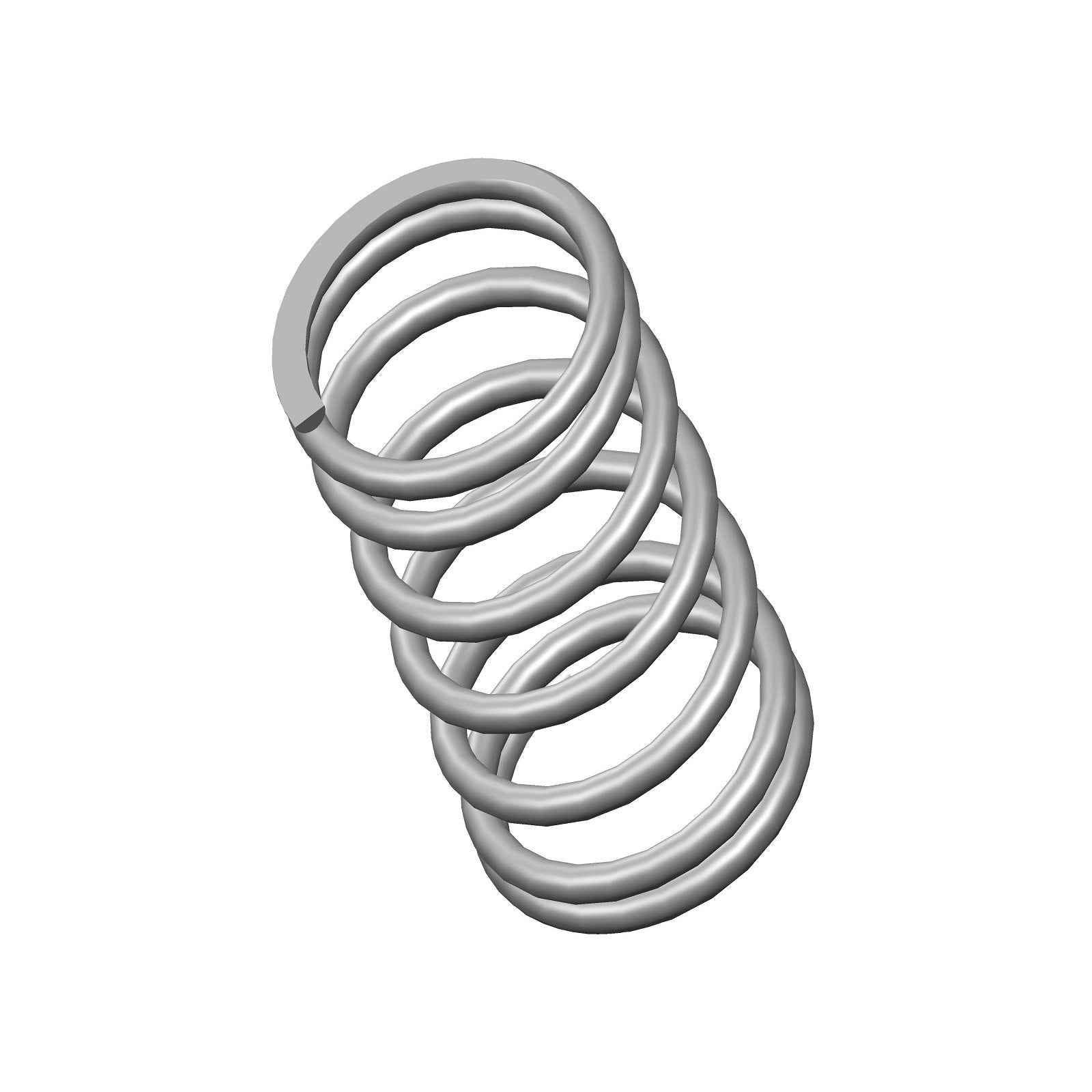 Zinc Compression Spring 88.9mm Long (25.4 OD x 3.05 WD) C826 (each) from Century