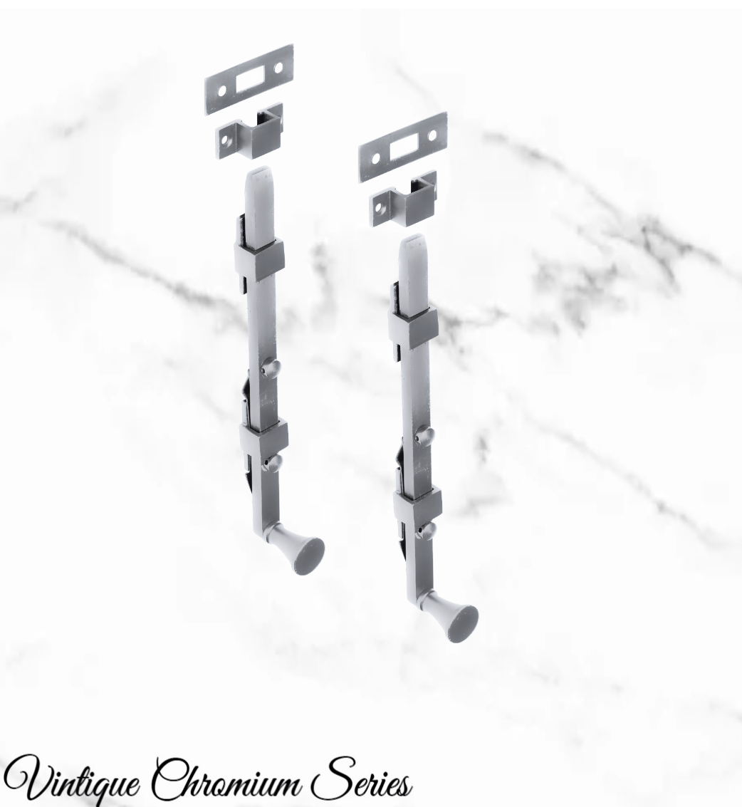 Panic Standard Barrel Bolt -Chrome Plated 255mm Long-Vintique Concepts