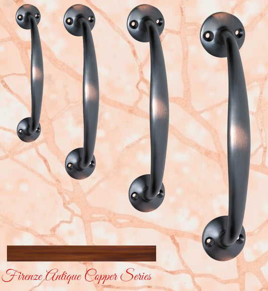 Antiqued Copper Classico Pull handle (4 sizes)-Vintique Concepts