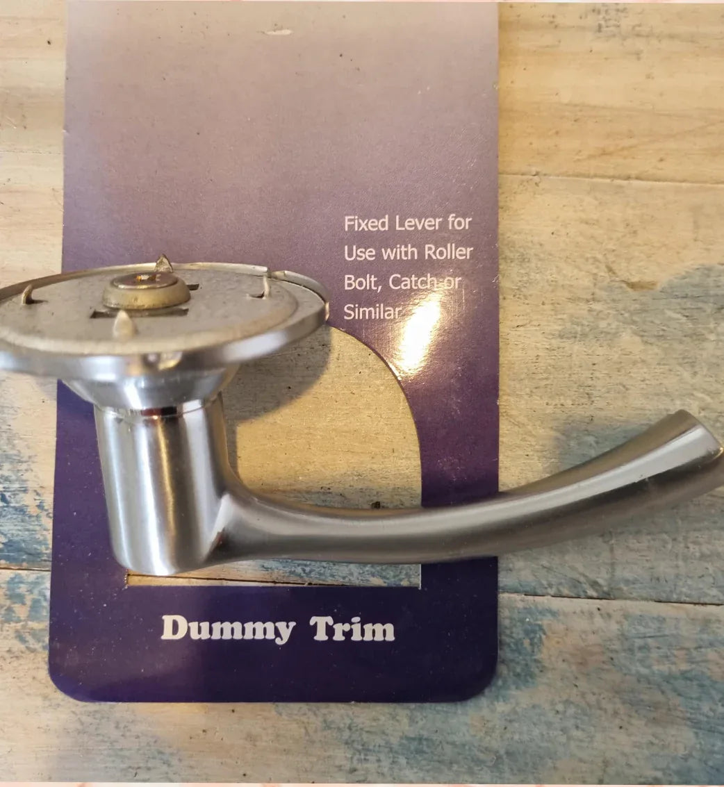 recycled satin Chrome Dummy door handle results - Vintique Concepts