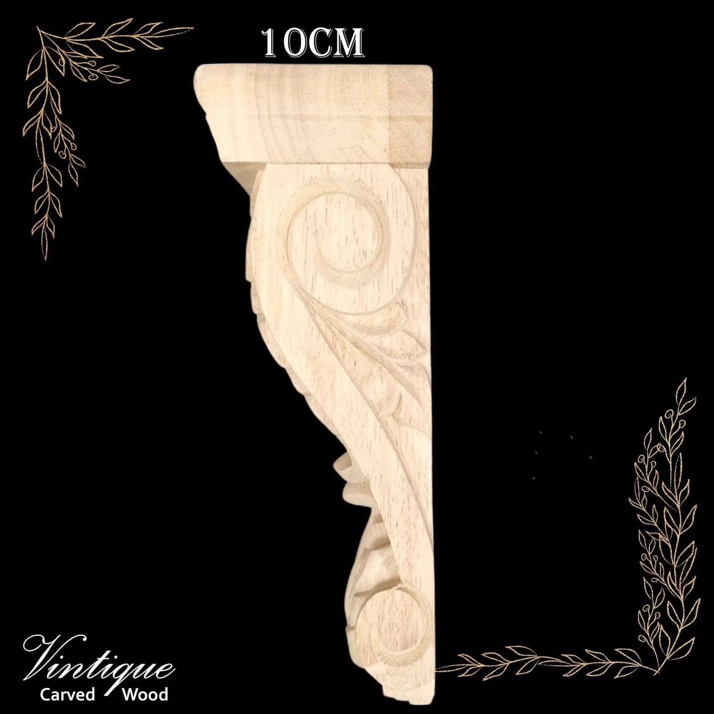 Acropolis ancient wooden corbel (each) 30m x 15cm x 10cm-Vintique Concepts