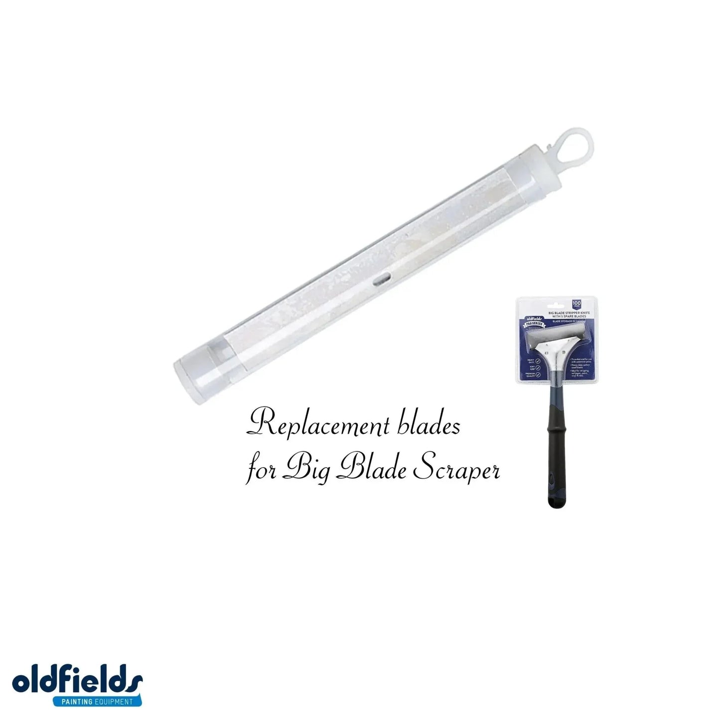 Big Blade stripping Knife or Wallpaper Stripper (100mm) from Oldfields - Vintique Concepts