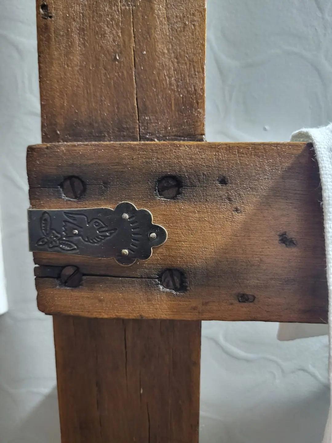 Bird & leaf metal furniture corner 2 way - 56mm x 56mm x 26mm-Vintique Concepts