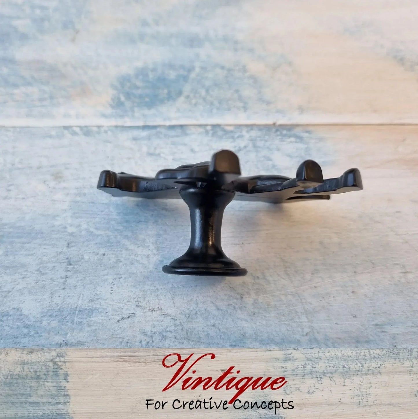 Black Beauty HORSE drawer & dresser Knob 58mm x 54mm - Vintique Concepts