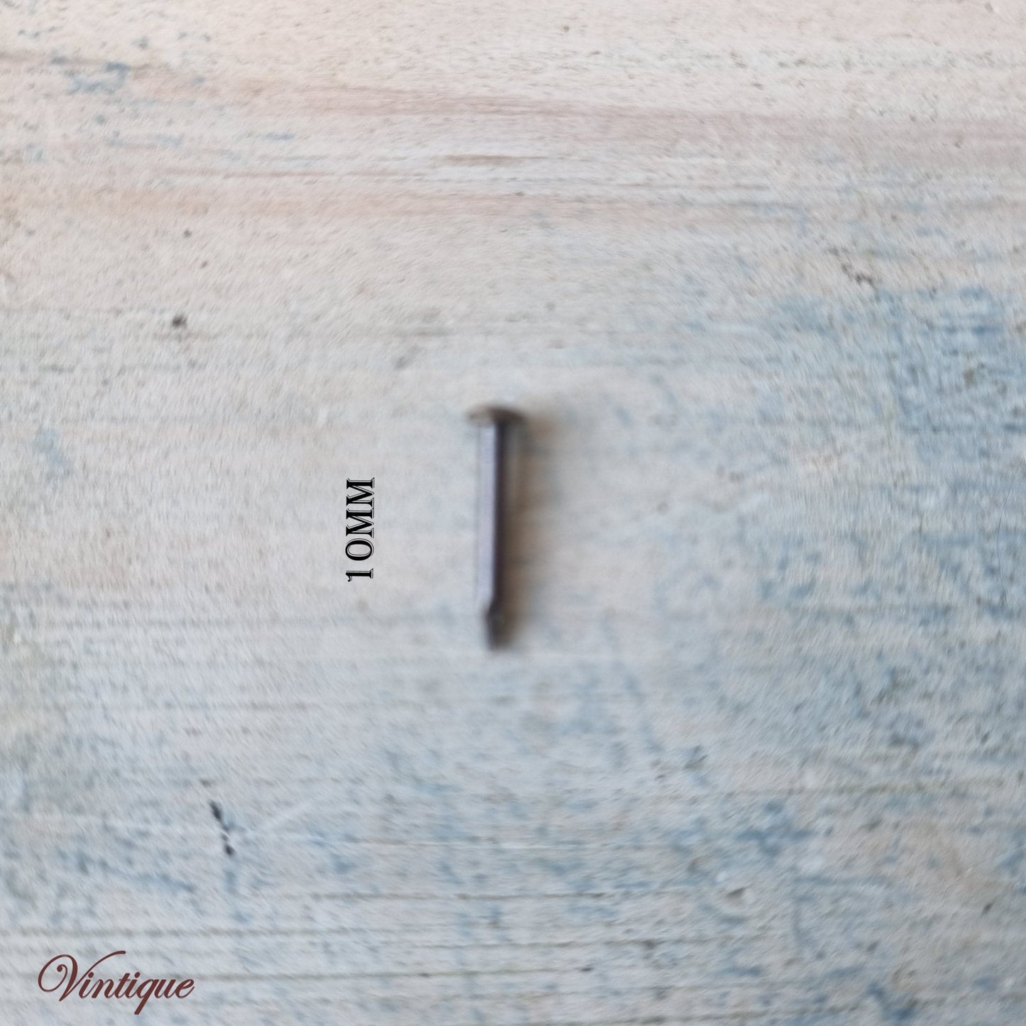 Bronze Jewelry Box hardware Pins 10mm (pkt 20)-Vintique Concepts