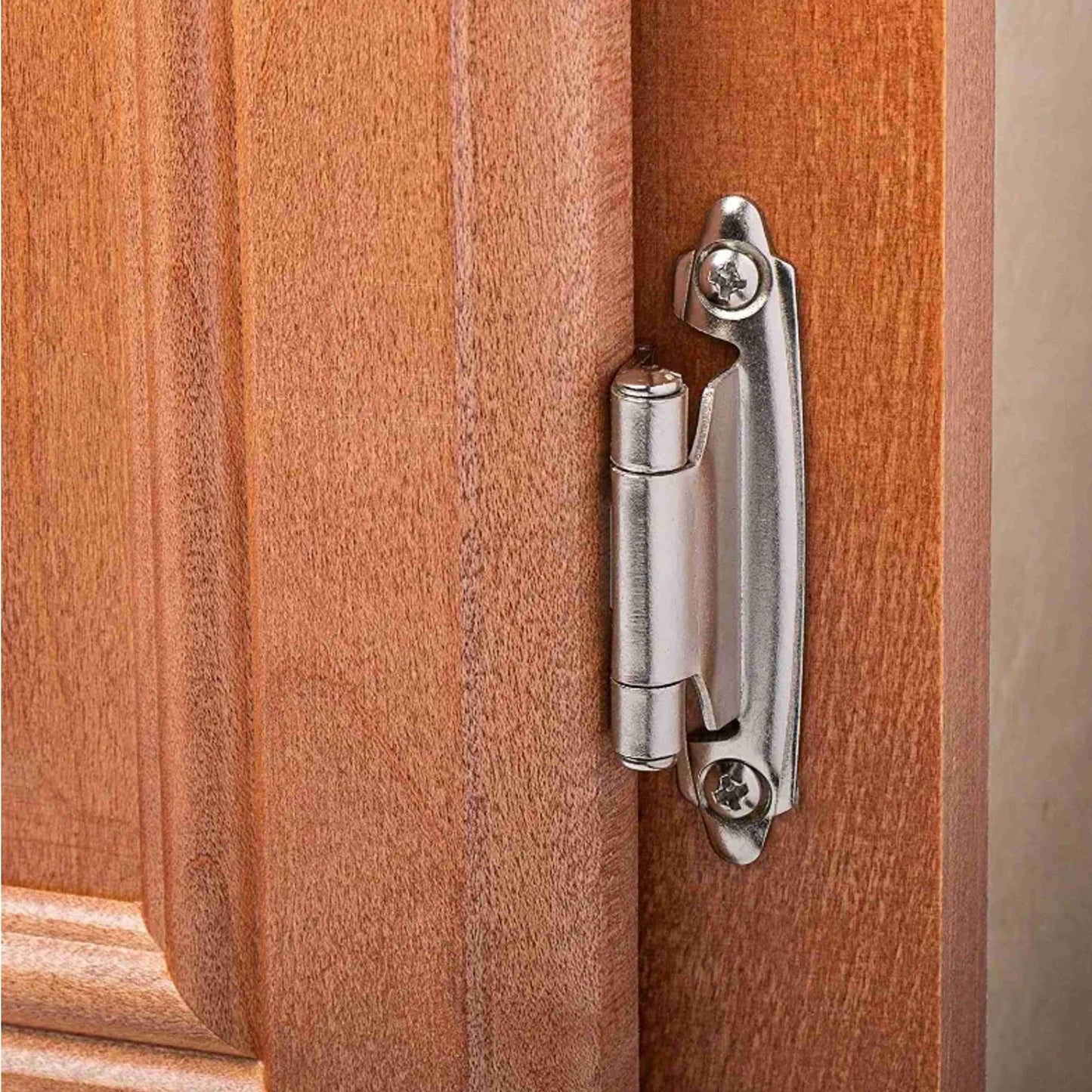 Bronze Self-Closing Overlay Hinges 72mm x 46mm-Vintique Concepts