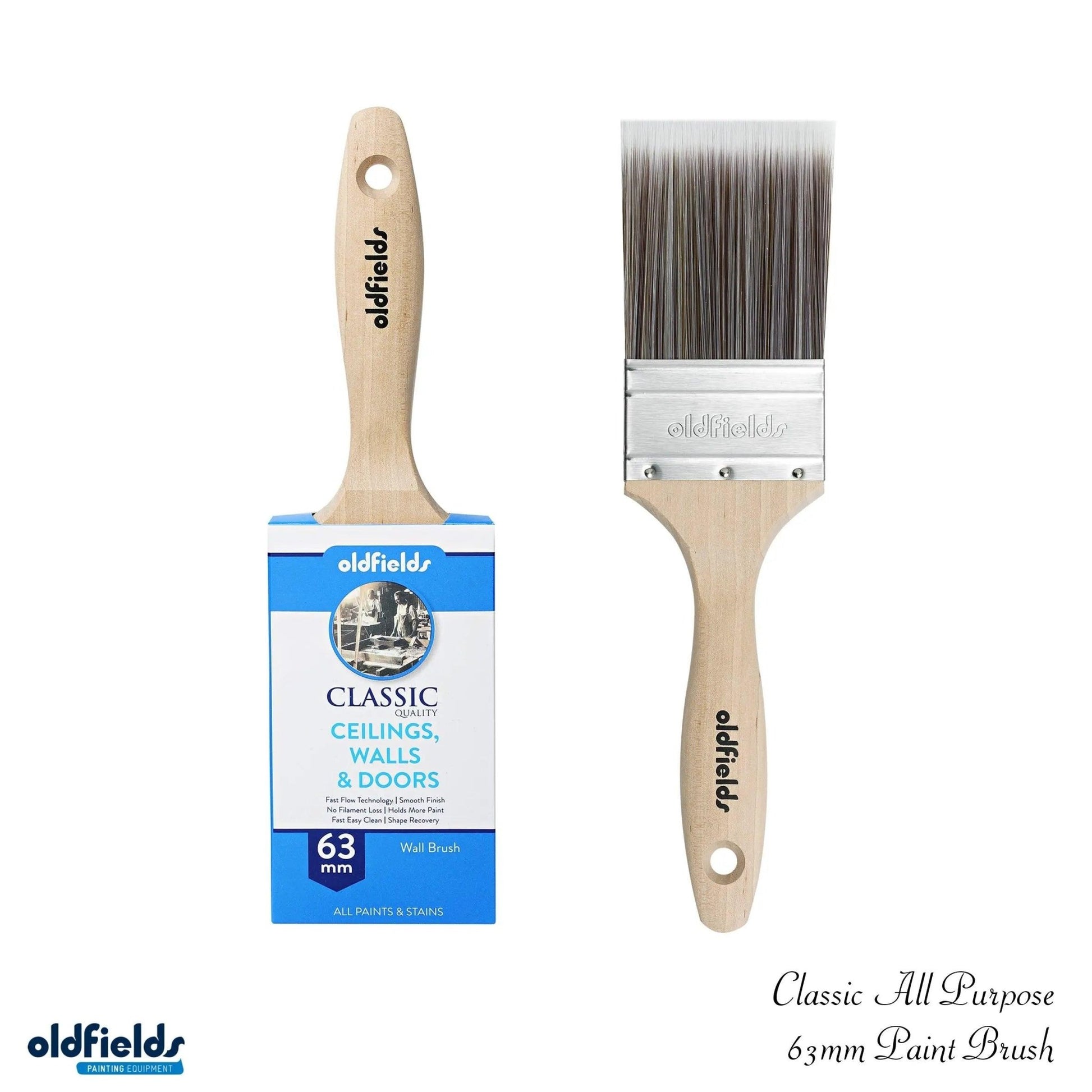 Classic 100% Tappered filament all purpose Paint Brush from Oldfields-Vintique Concepts