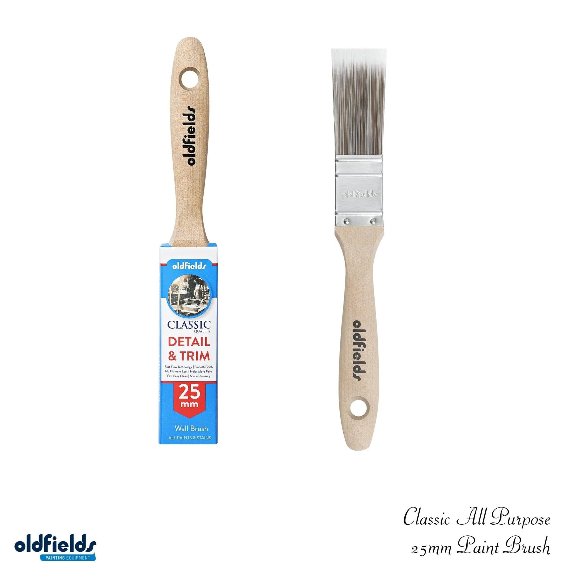 Classic 100% Tappered filament all purpose Paint Brush from Oldfields-Vintique Concepts