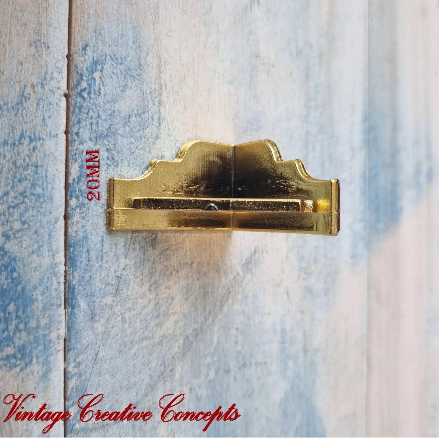 Gold Box Corners Feet Set of 4 - Plastic Accessories - Vintique Concepts