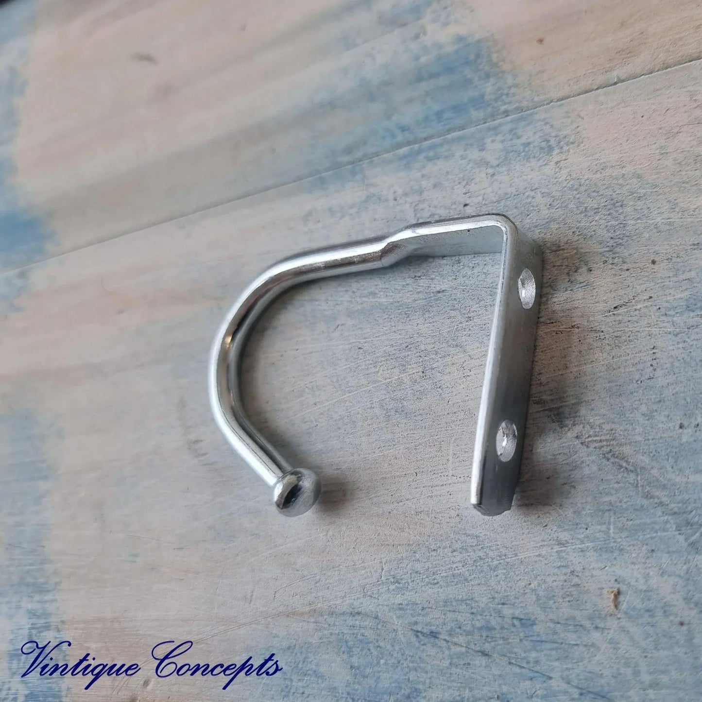 Heavy Duty Ceiling Hook 58mm x 40mm Zinc for Wall/ Ceiling Mounting - Vintique Concepts