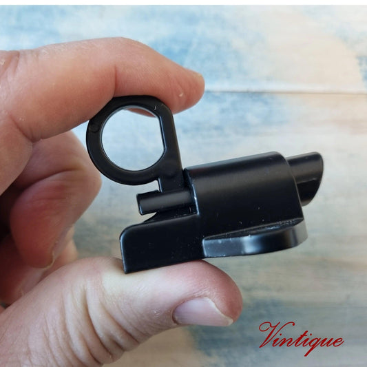 Heavy Duty Self-Closing Aluminium Latch Interior Lock BLACK-Vintique Concepts