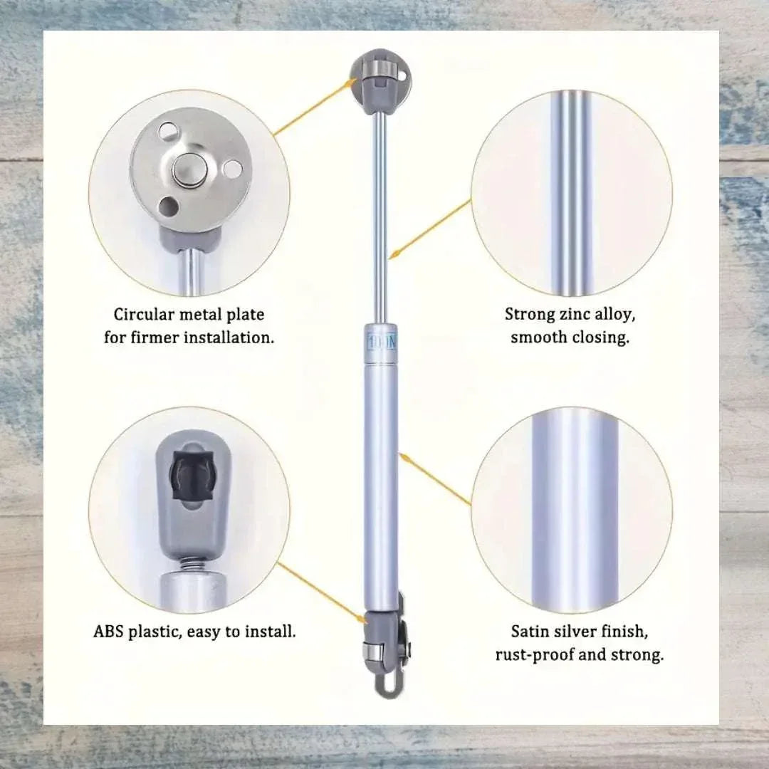 Soft-Open Hydraulic Gas Support stay/Hinges (each) - Vintique Concepts