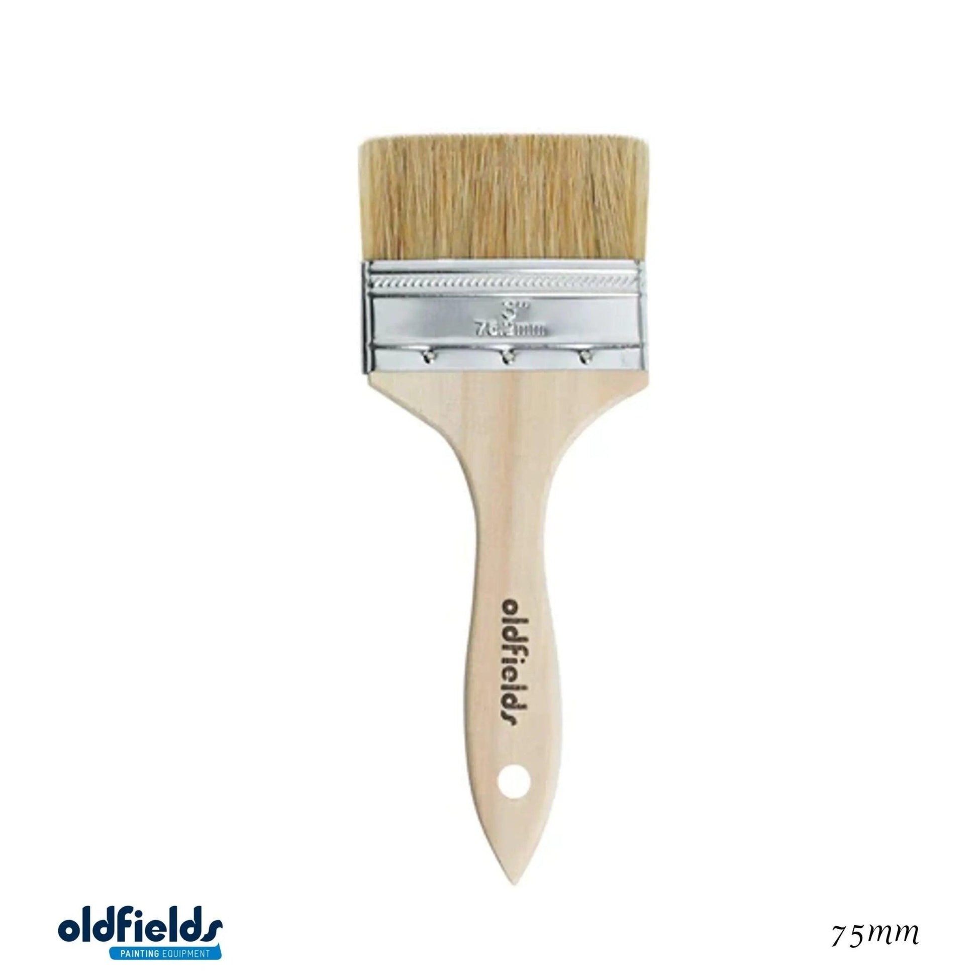 Industrial Bristle CHIP Paint, Resin & adhesive Brush from Oldfields-Vintique Concepts