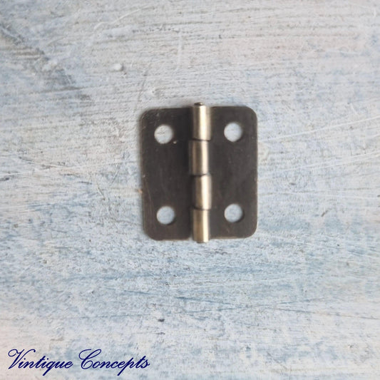Itsy Bitsy BRONZE Butt Hinge 18mm x 16mm-Vintique Concepts