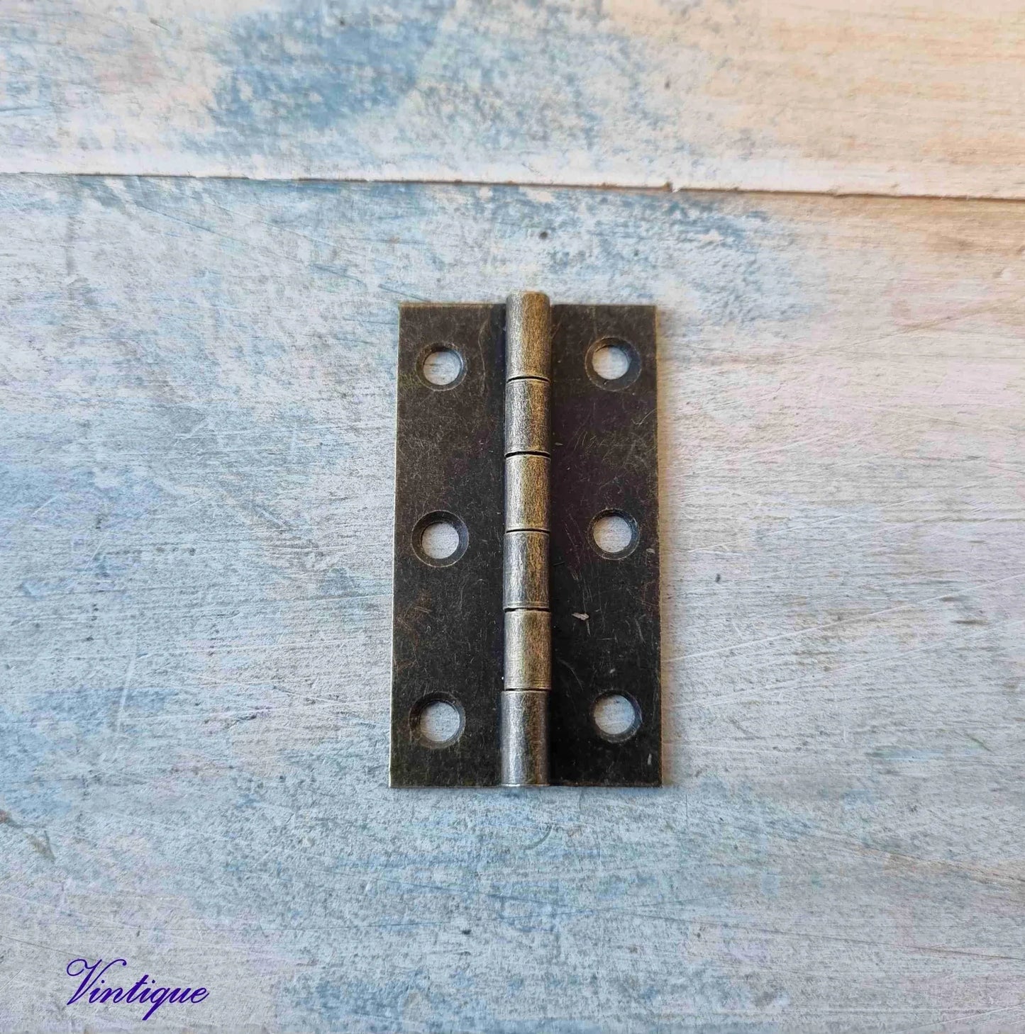 Milano Bronze Butt Hinge - Premium Quality furniture Hardware - Vintique Concepts