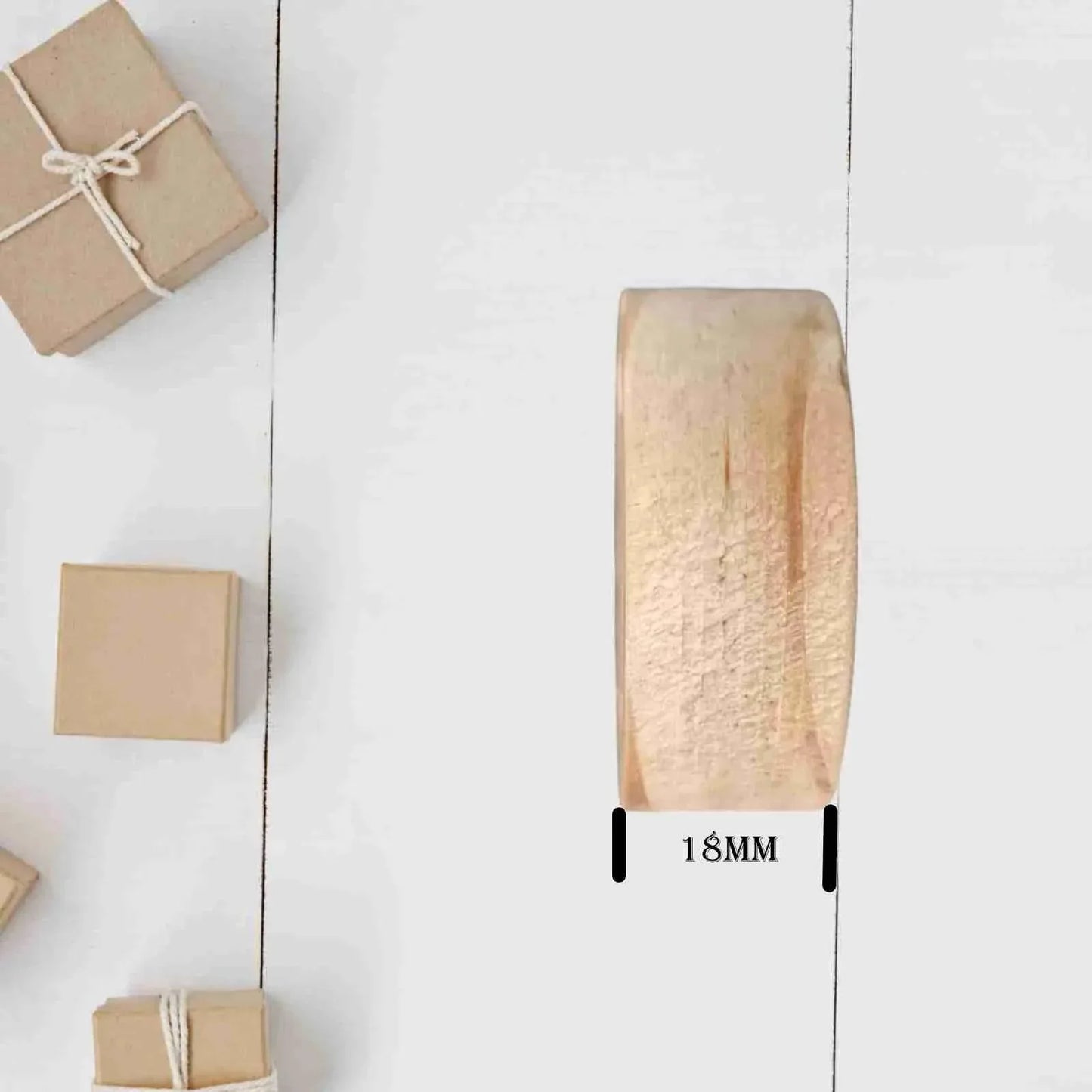 Pine Slab wood wheel with Groove 50mm 8mm centre for toys - Vintique Concepts