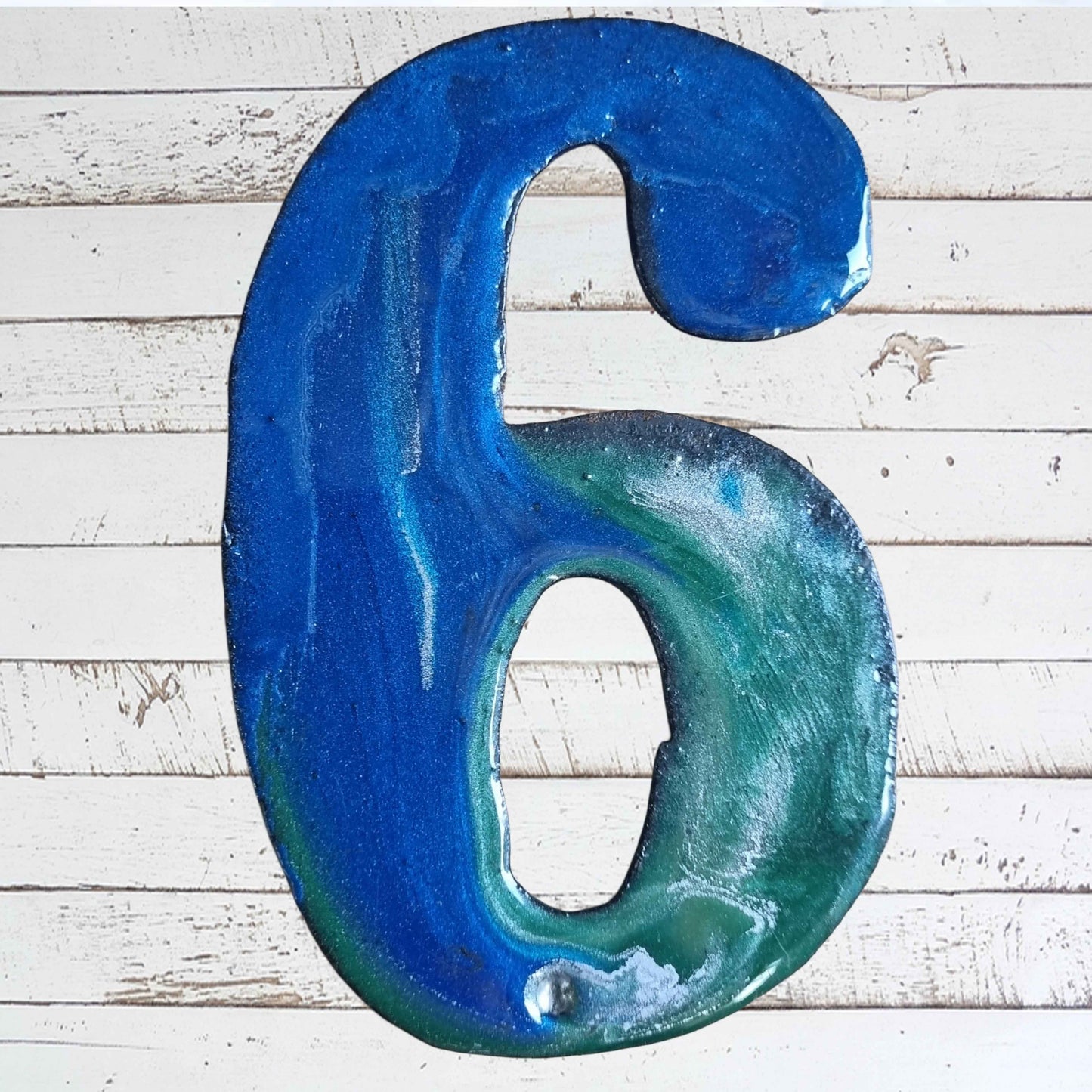 200mm Epoxy Coated House and letter box Numbers & letters