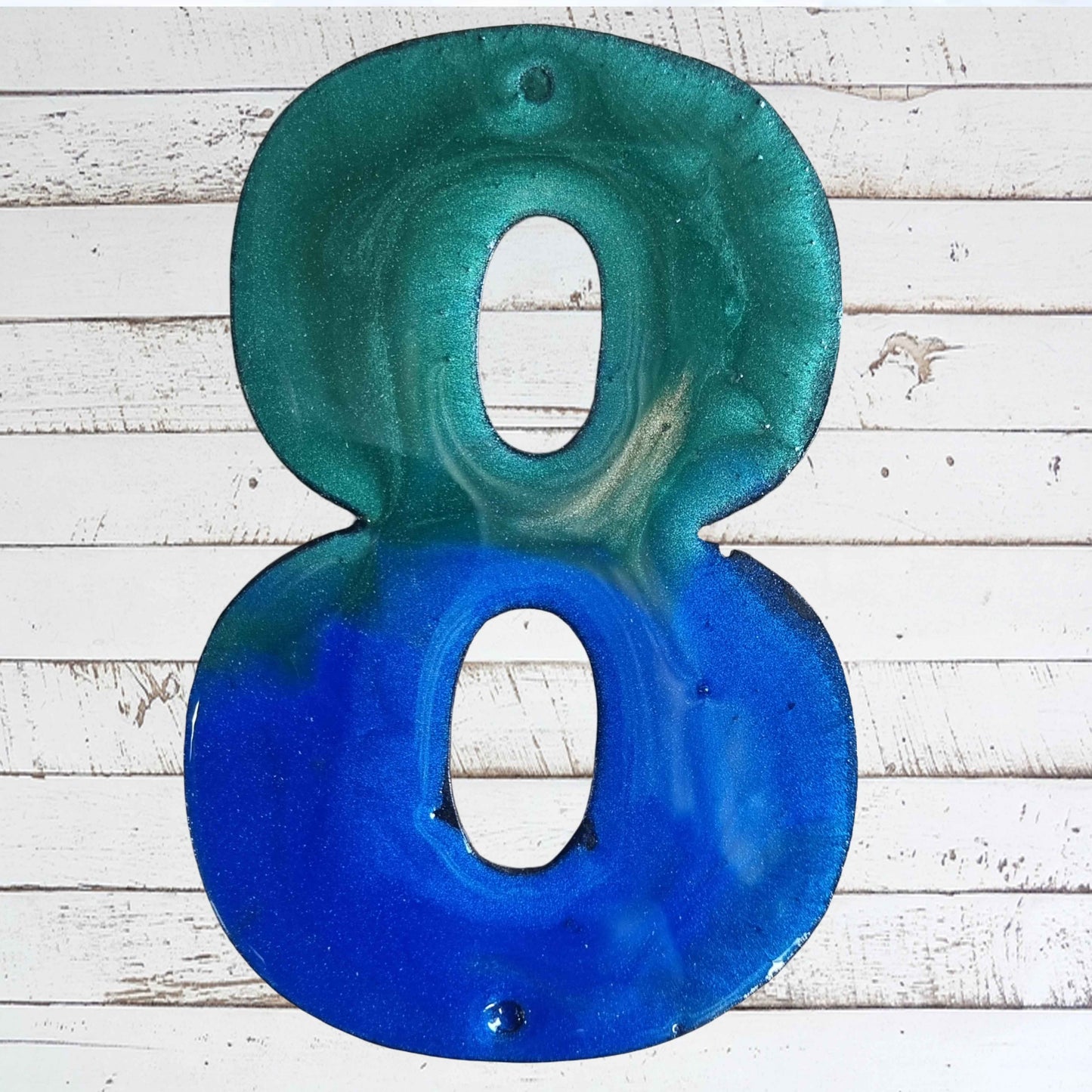 200mm Epoxy Coated House and letter box Numbers & letters