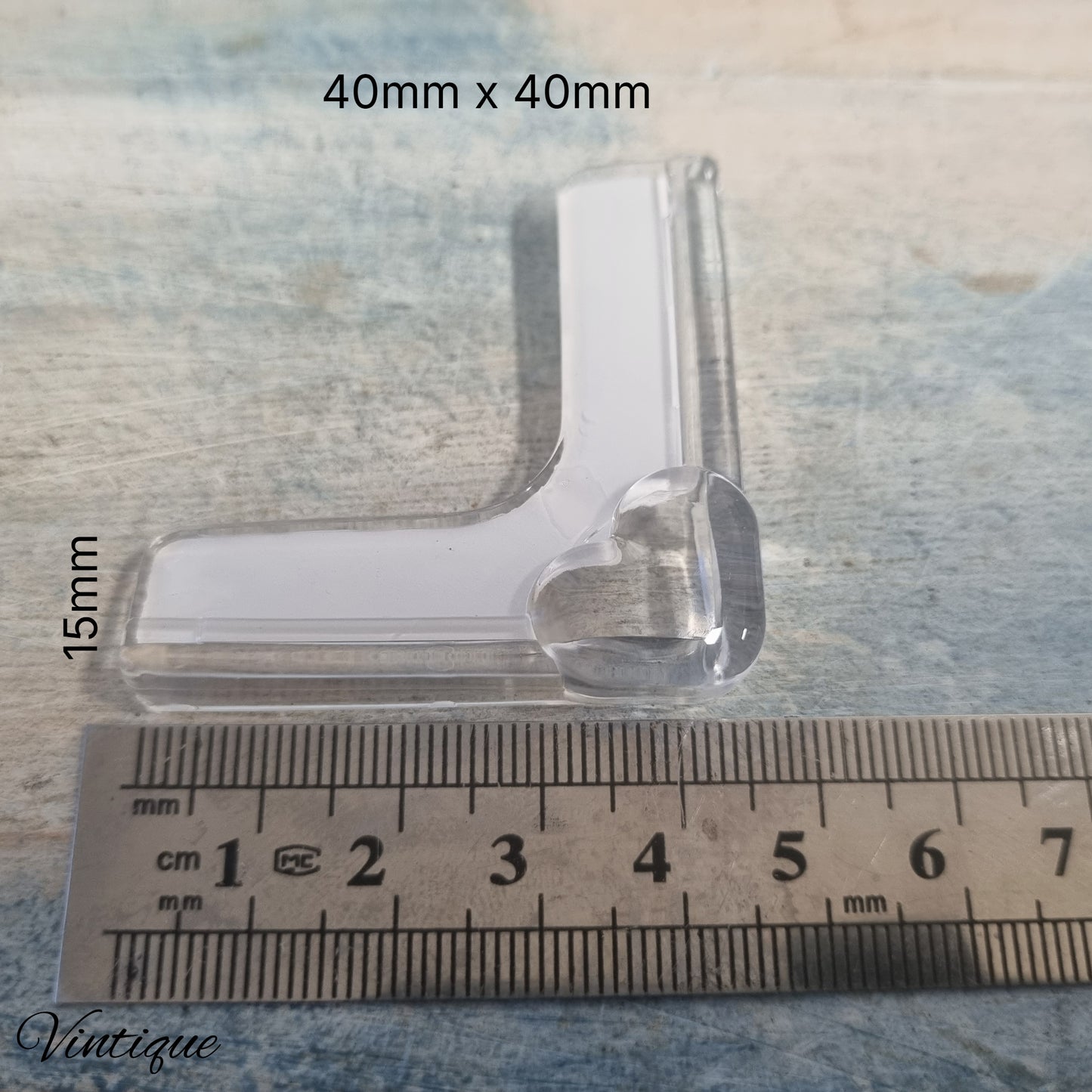 Clear silicone Furniture Edge & Table Corner Protector (each)