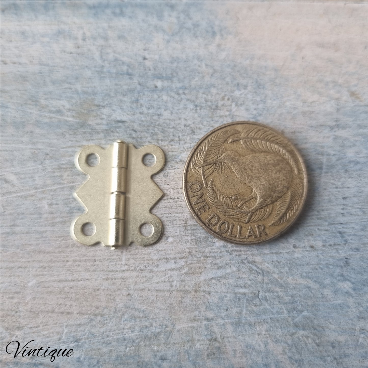 Atq Gold Elizabeth Jewelry box hinge -3 sizes