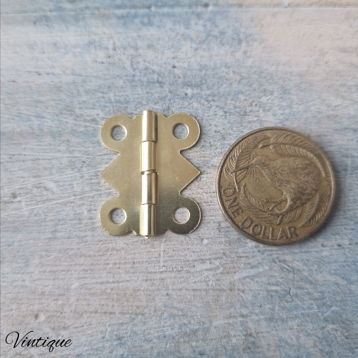 Atq Gold Elizabeth Jewelry box hinge -3 sizes