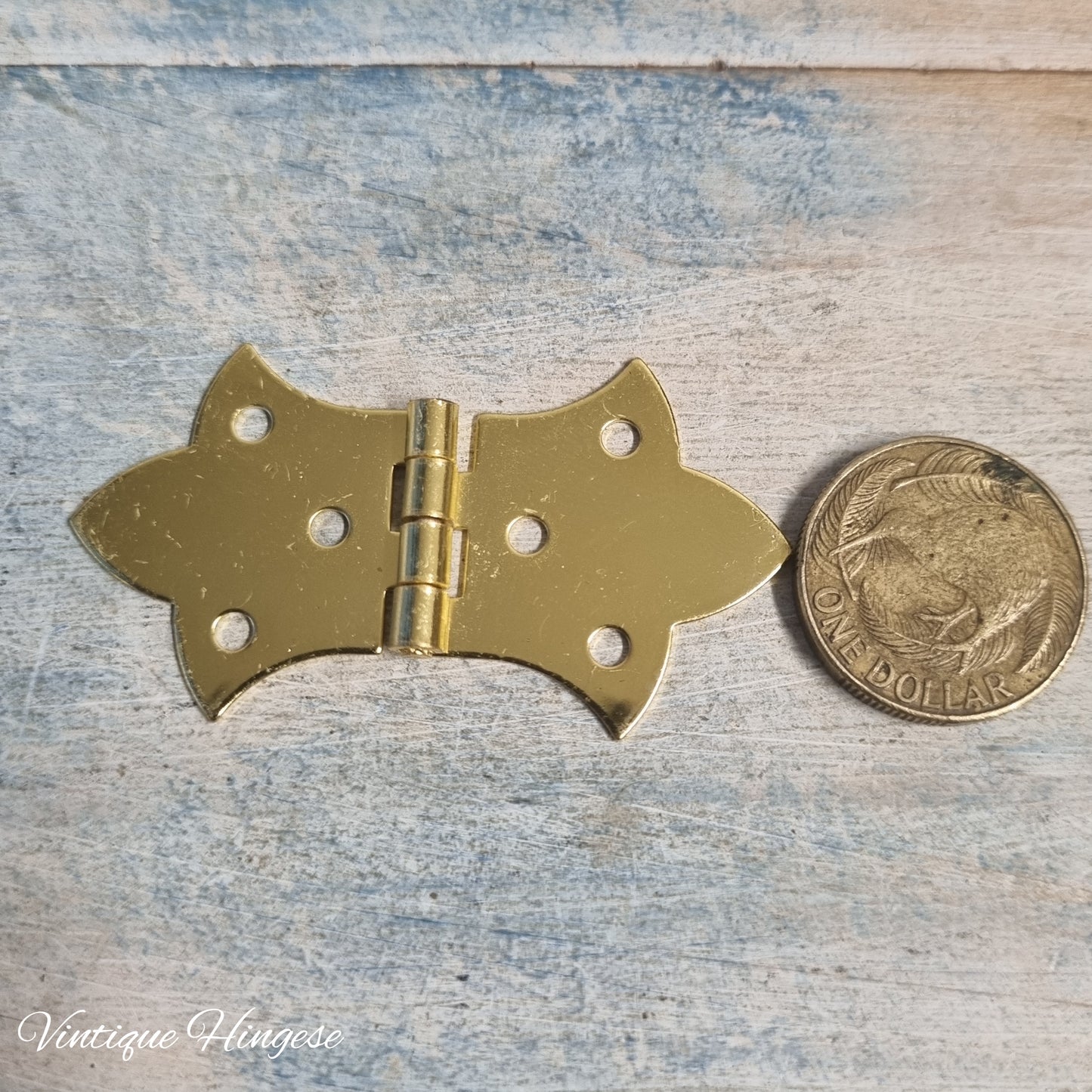Elegant Edwardian box Hinge gold 31mm wide