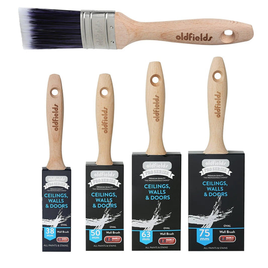 Pro Series Oval Wall Paint Brushes from Oldfields (Various sizes)-Vintique Concepts