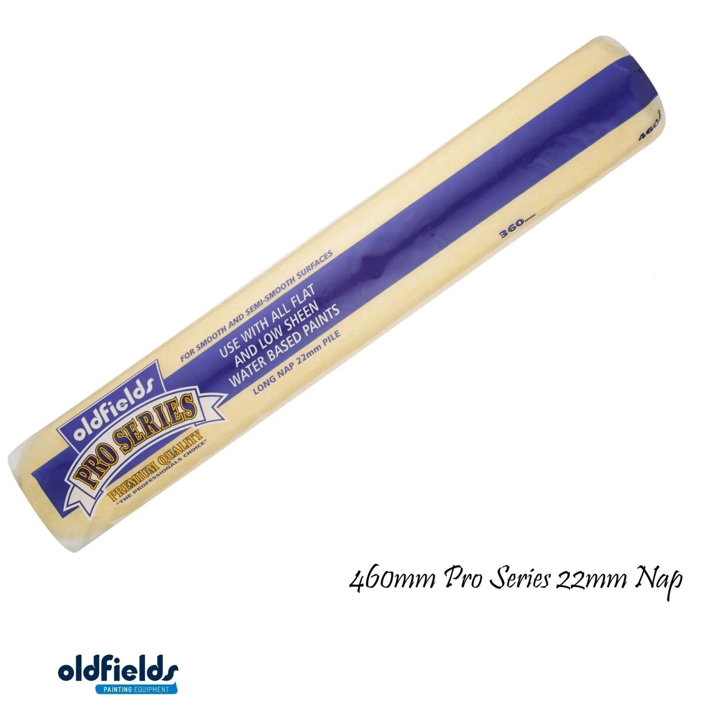 Pro Series Professional 22mm Nap Paint Roller Sleeves from Oldfields-Vintique Concepts
