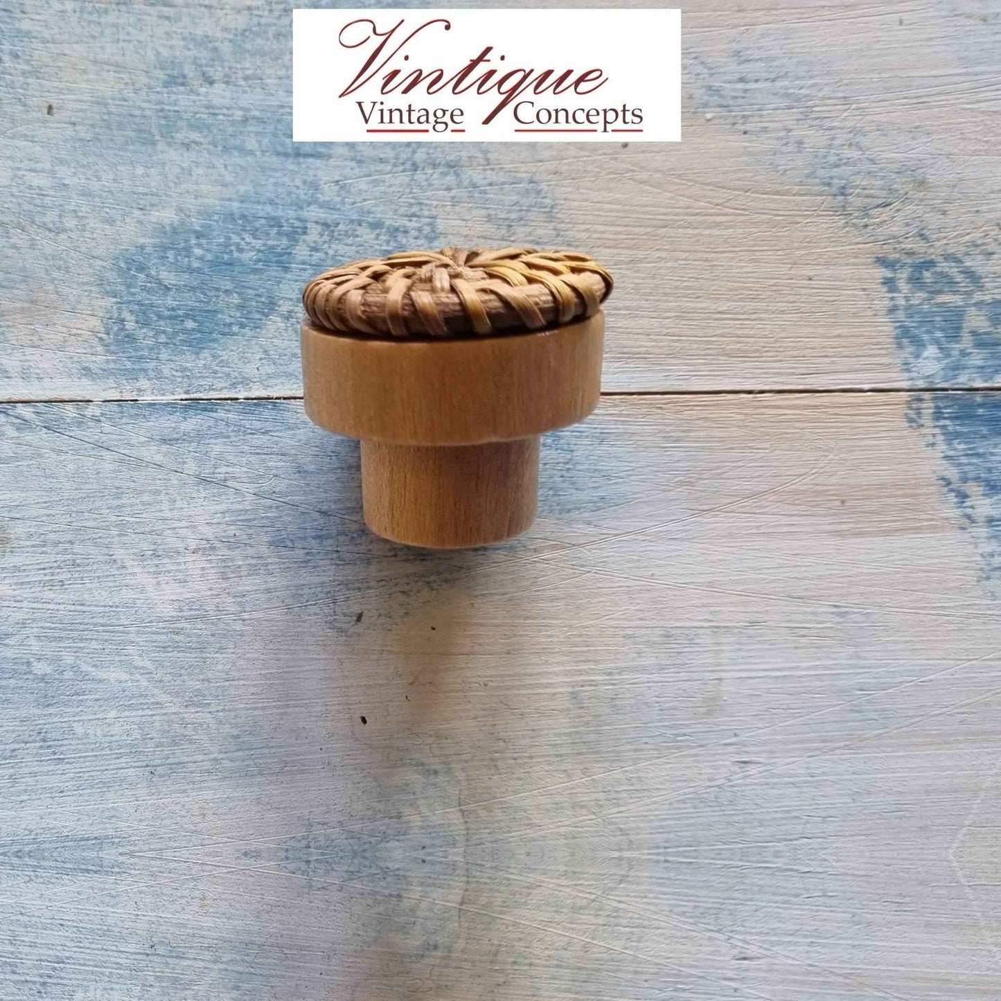 Rattan / Wood Furniture knob 35mm